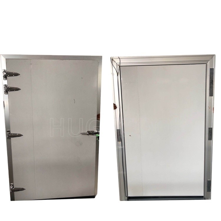 Replaced Customized Hinged Door Double Single Open With Aluminum Frame